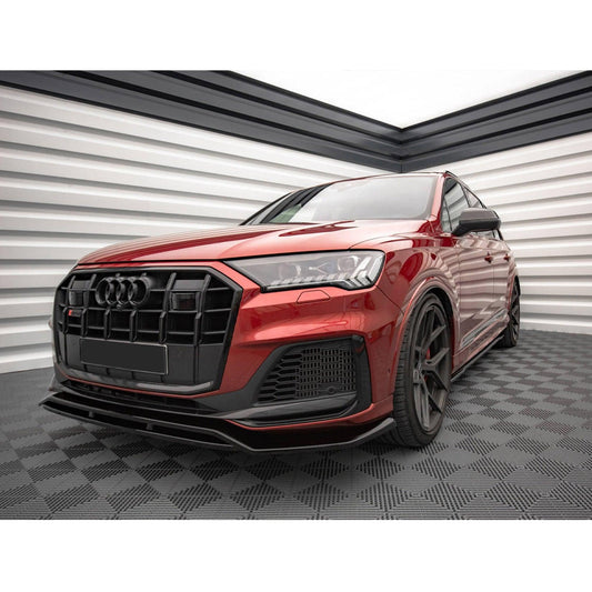 AUDI SQ7 / Q7 S-LINE MK2 2019+ (4M) FACELIFT - MAXTON SIDE SKIRT SPLITTERS - GLOSS BLACK - RisperStyling