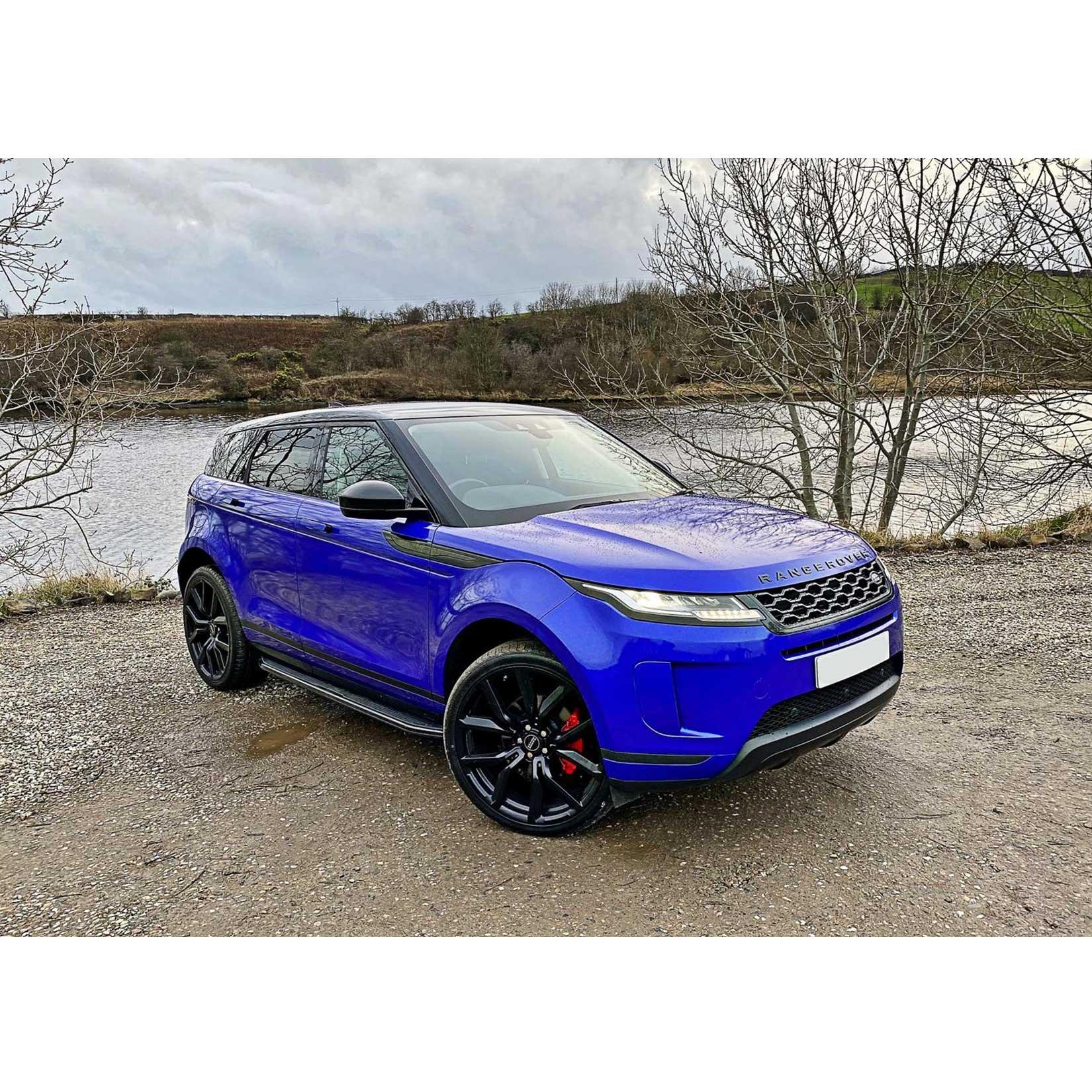 RANGE ROVER EVOQUE 2018 ON OE STYLE RUNNING BOARDS – SIDE STEPS – IN BLACK – PAIR - RisperStyling