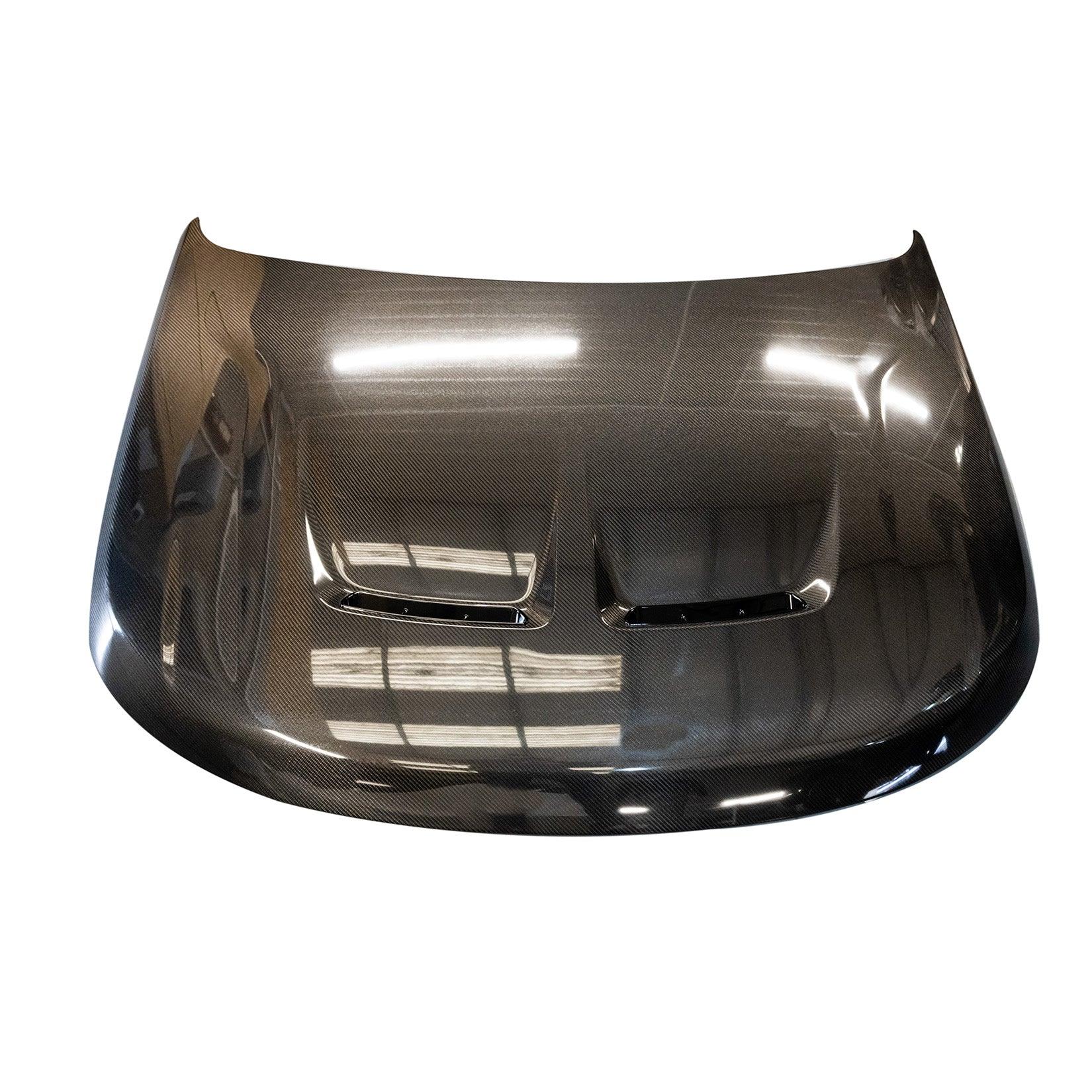 RANGE ROVER SPORT 2014-2022 SVR STYLE REPLACEMENT BONNET - GENUINE CARBON FIBRE - RisperStyling