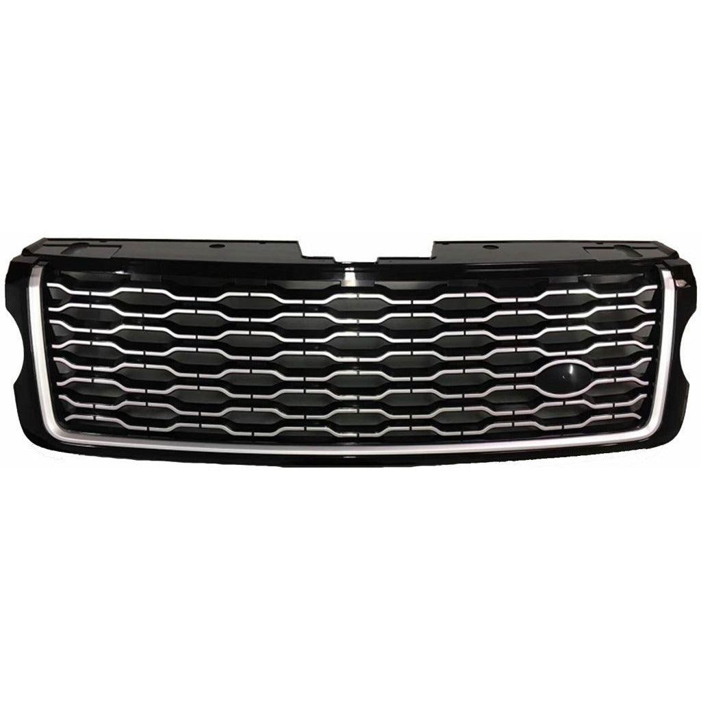 RANGE ROVER VOGUE 2013-2017 – 2018 UPGRADE LOOK GRILLE – BLACK AND SILVER - RisperStyling