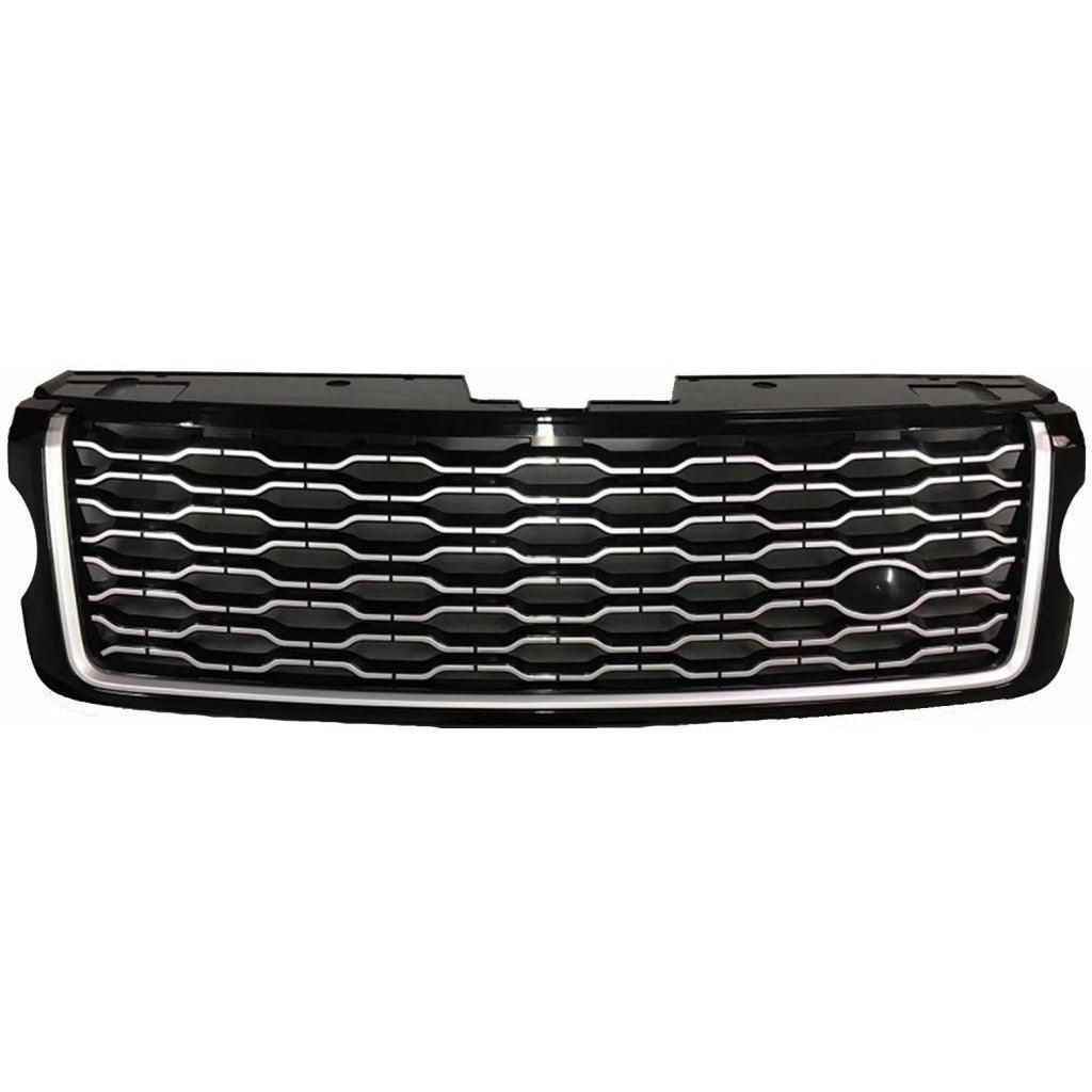 Range Rover Vogue 2013 - 2017 – 2018 Upgrade Look Grille In Black And Silver