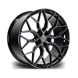 Riviera Rf108 Black Polished Dark Tint – 20 Inch Alloy – 5x120 - Qty1