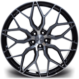 Riviera Rf108 Black Polished Dark Tint – 20 Inch Alloy – 5x120 - Qty1