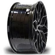 RIVIERA RF108 BLACK POLISHED DARK TINT – 20 INCH ALLOY – 5X120 - QTY1 - RisperStyling
