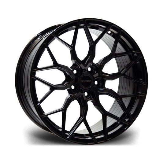 RIVIERA RF108 GLOSS BLACK – 20 INCH ALLOY – 5X120 - QTY1 - RisperStyling