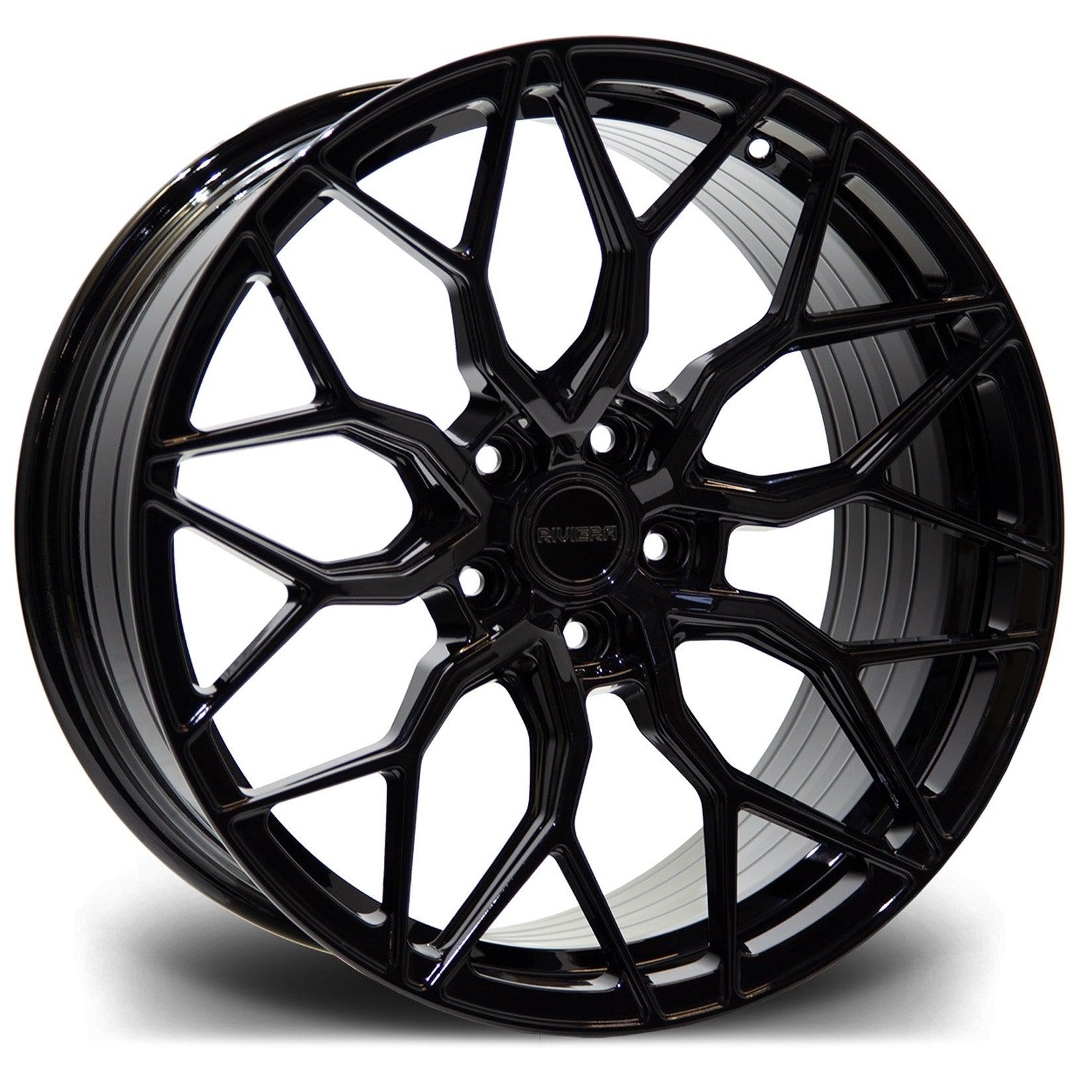 Riviera Rf108 Gloss Black 23 Inch Alloy – 5x120 35 72.5 - Qty 1