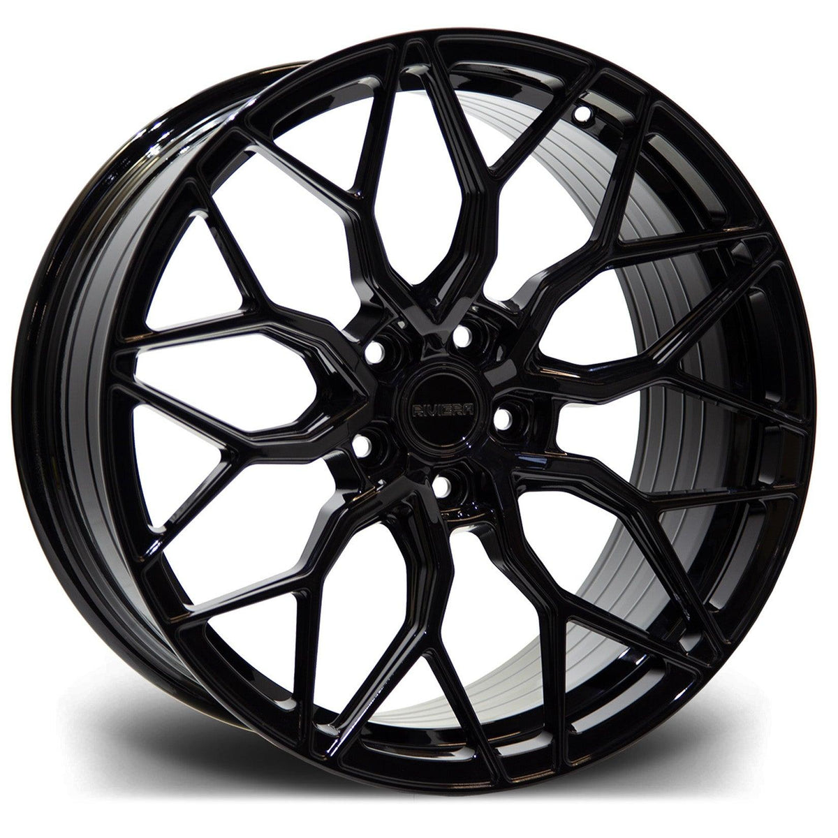 Riviera Rf108 Gloss Black 23 Inch Alloy – 5x120 35 72.5 - Qty 1