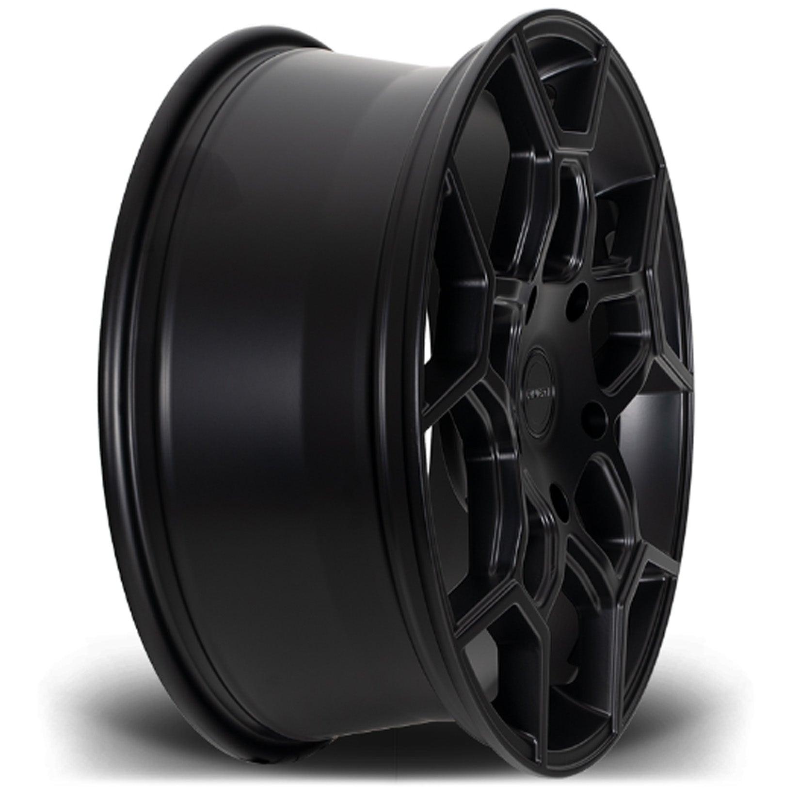 RIVIERA RTR 20 INCH ALLOYS – 5×160 – 20×8 SATIN BLACK - QTY1 - RisperStyling