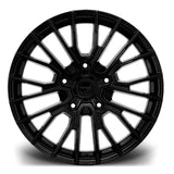 Riviera Rtz 20x8 5x160 50 65.1 Alloy In Gloss Black – Qty 1