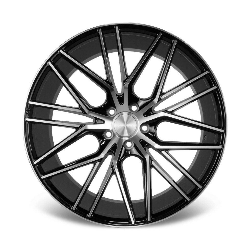 RIVIERA RV130 BLACK POLISHED – 22 INCH ALLOYS – 5X120 - QTY1 - RisperStyling