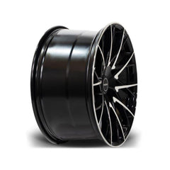 RIVIERA RV197 BLACK POLISHED – 20 INCH ALLOYS – 5X120 - QTY1 - RisperStyling