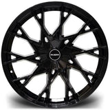 Riviera Rv197 Gloss Black – 20 Inch Alloys – 5x160 - Qty1