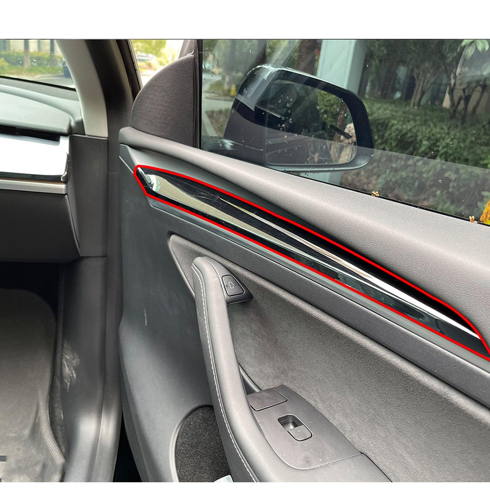 Tesla Model 3 - Interior Plus Pack In Gloss Black