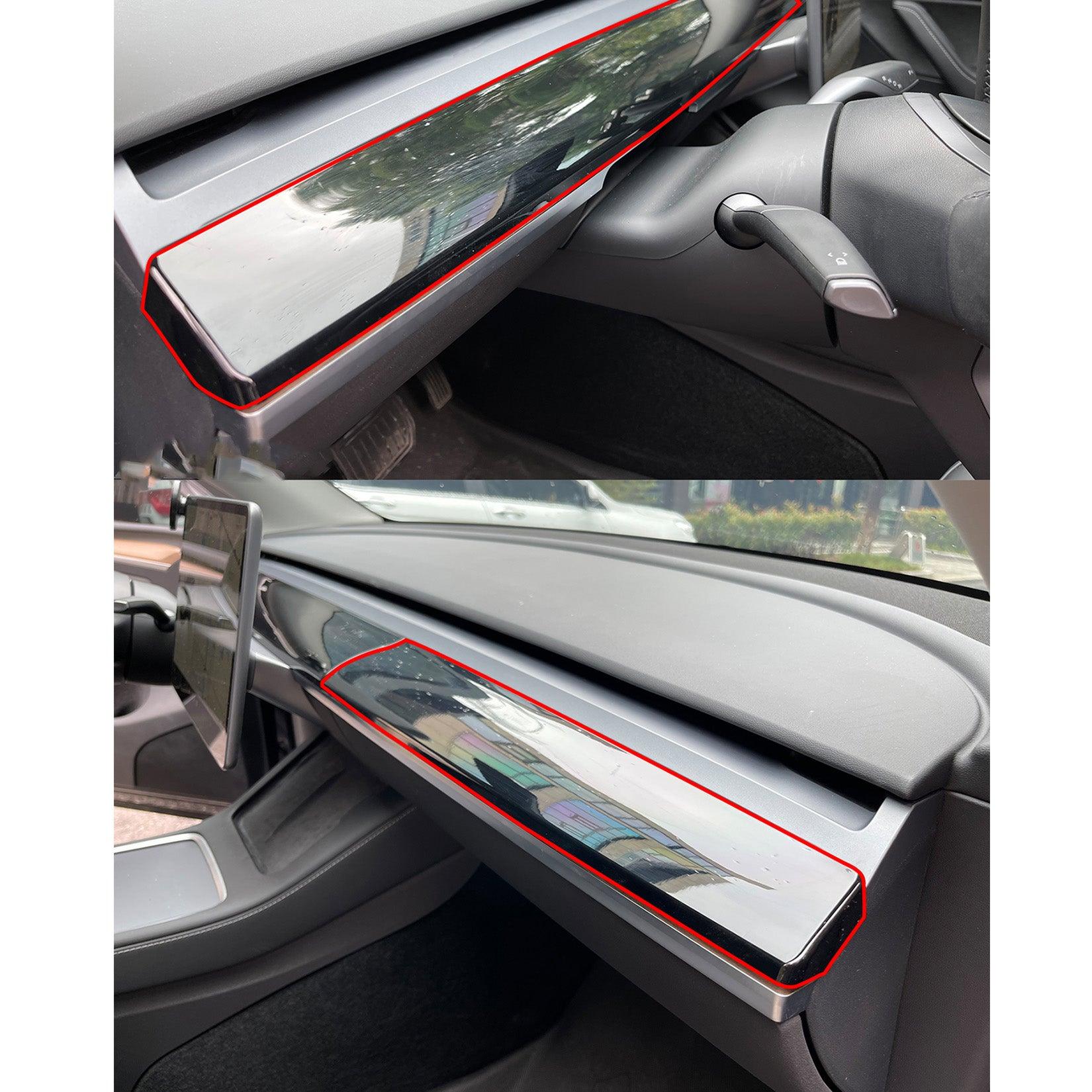 Tesla Model 3 - Interior Plus Pack In Gloss Black