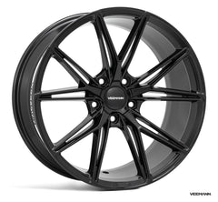 VEEMAN V-FS49 19 INCH ALLOY WHEELS - 5X112 GLOSS BLACK - QTY 1 - RisperStyling