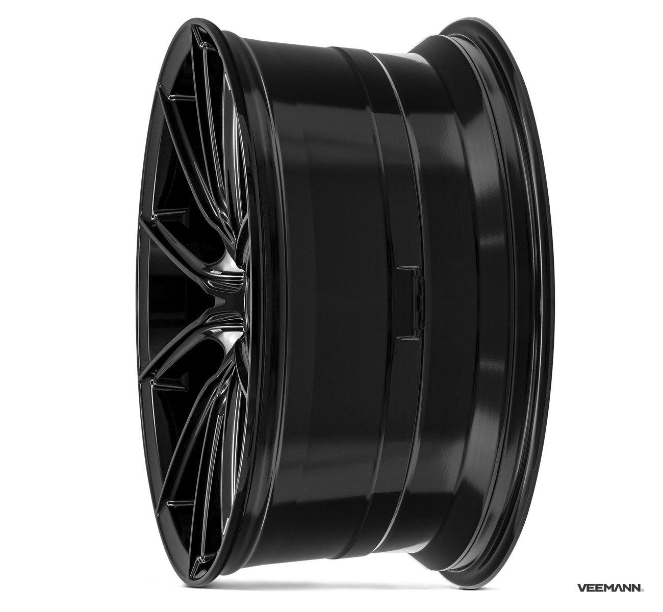 Veemann - V - fs48 19 Inch Alloy Wheels Gloss Black 5x112 - Qty 1
