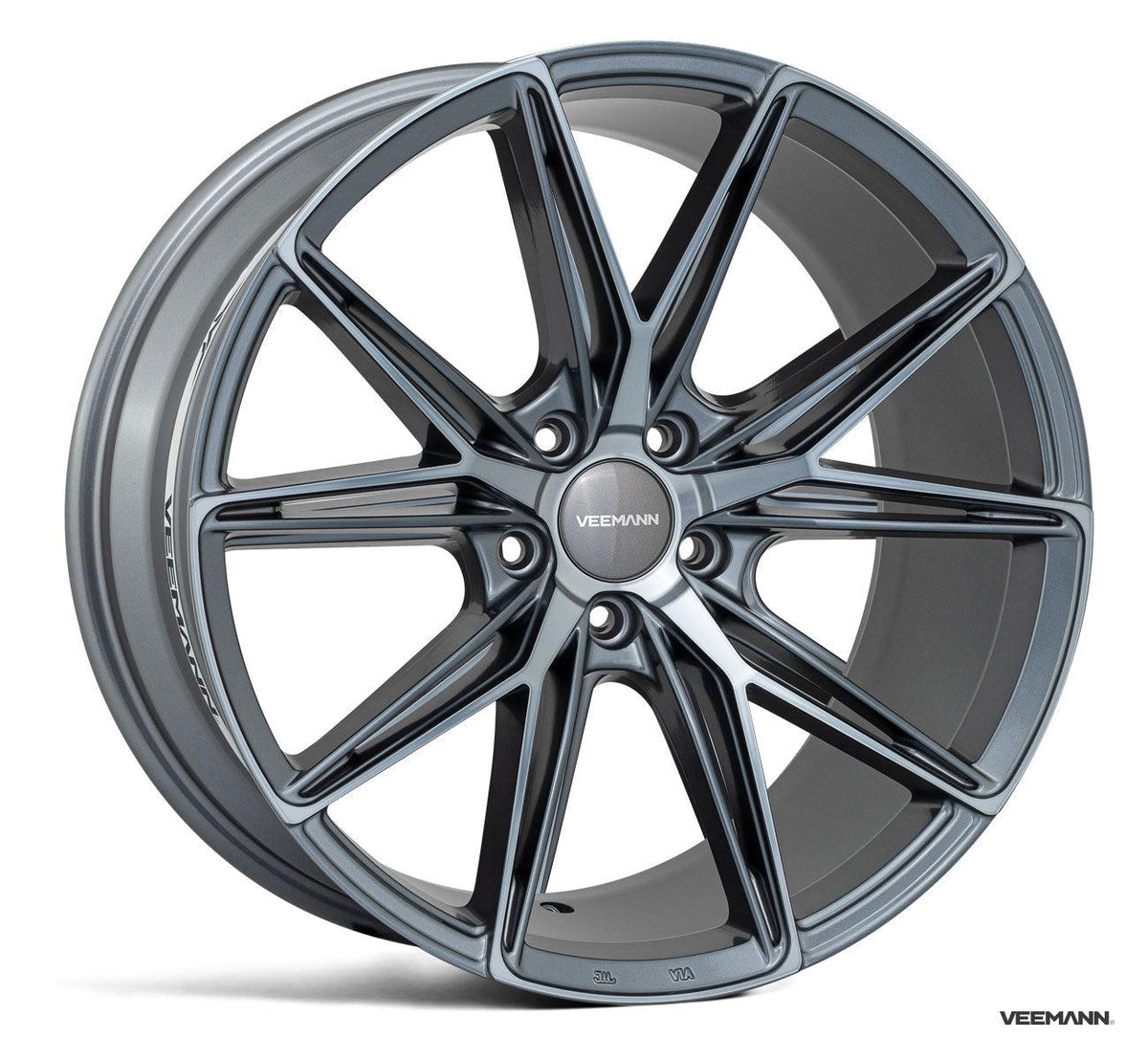 Veemann V - fs49 19 Inch Alloy Wheels - 5x112 Grahphite Smoked