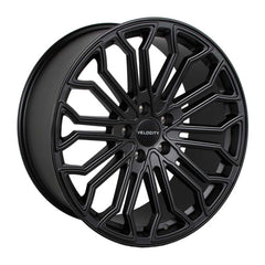 VELOCITY VO4 SATIN BLACK – 20 INCH ALLOYS – 5X120 STAGGERED WIDTH - QTY1 - RisperStyling