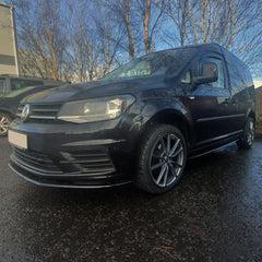 VOLKSWAGEN CADDY 2010 ON – SIDE SKIRTS – GLOSS BLACK – PAIR - RisperStyling