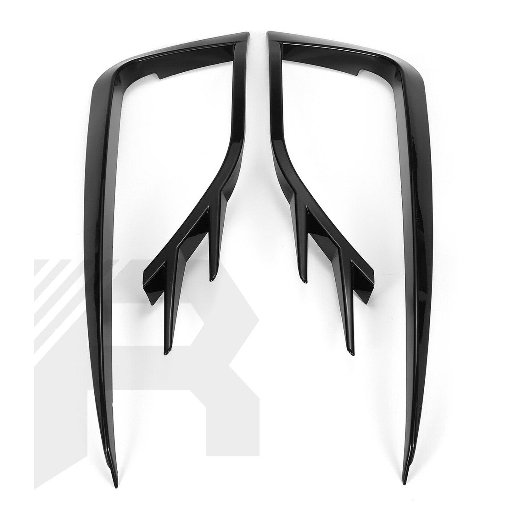 Volkswagen Golf MK7.5 GTI Style Fog Light Blade Surround In Gloss Black