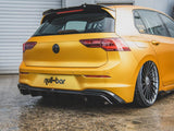 VOLKSWAGEN GOLF MK8 2020+ - MAXTON SPOILER CAP V2 - GLOSS BLACK
