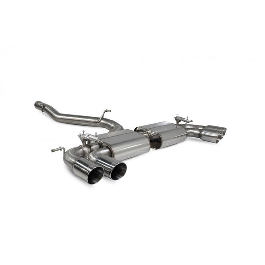Volkswagen Golf R MK8 - Scorpion 3.15" Non - Resonated Cat/GPF Back System - Valved
