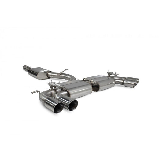 Volkswagen Golf R MK8 - Scorpion 3.15" Resonated Cat/GPF Back System - Valved