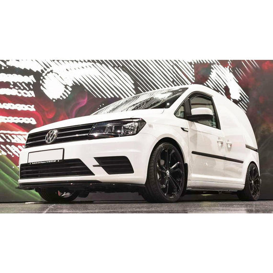 VW CADDY 2015 ON FRONT SPLITTER - GLOSS BLACK - RisperStyling
