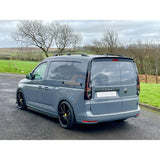 Vw Caddy 2021 On Swb Aluminium Roof Bars In Black