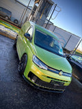VW CADDY 2021 ON V2 FRONT SPLITTER - GLOSS BLACK - RisperStyling