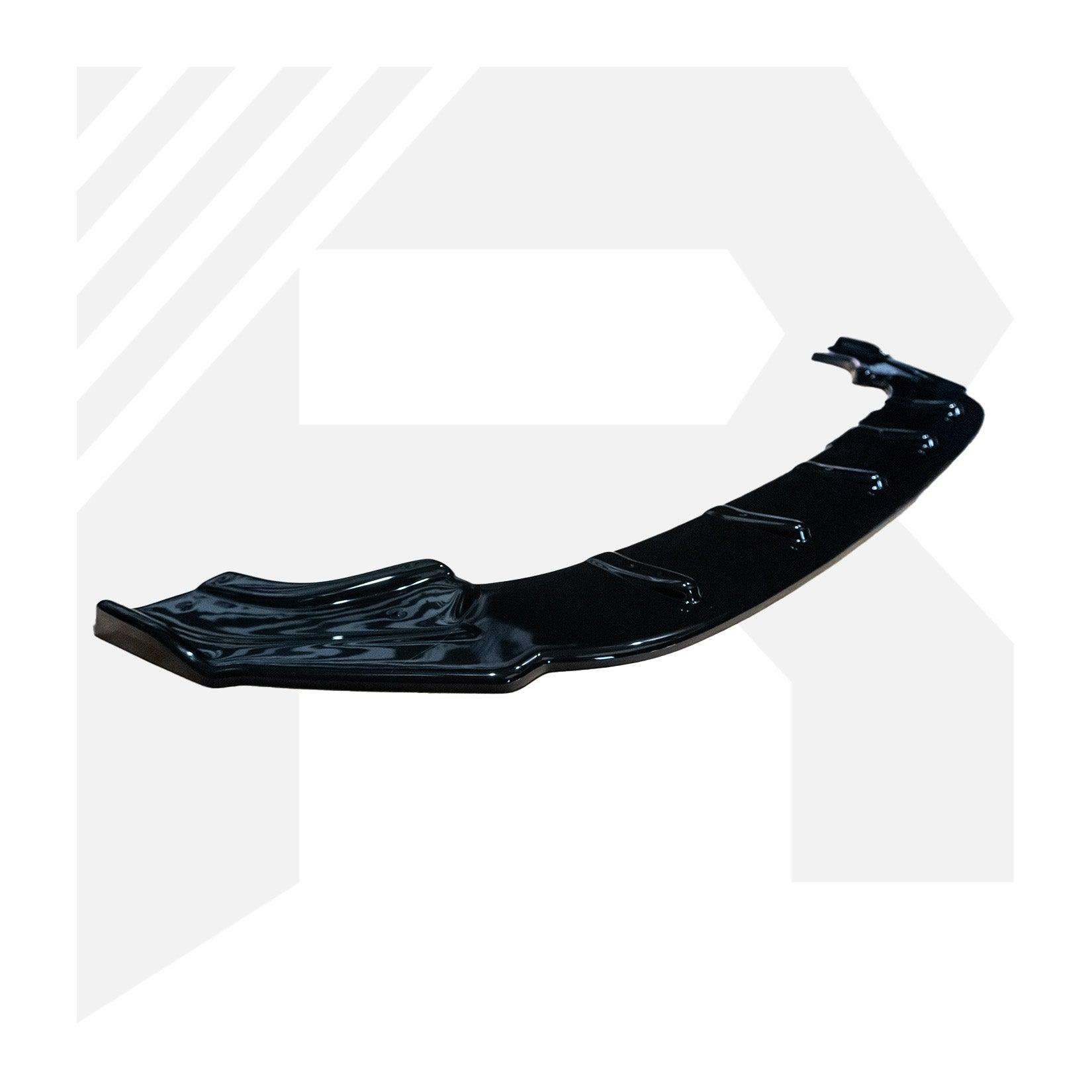 VW Golf MK7/MK7.5 R 2017 - 2020 - Risper Front Splitter In Gloss Black