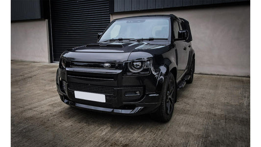 LANDROVER DEFENDER L663 2020 ON FRONT SPLITTER – GLOSS BLACK - RisperStyling